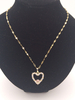 Colliers de mariage Collier de mariage strass or clair
