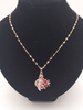 Colliers de mariage Collier de mariage strass or clair