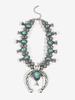 Colliers de mariage Cyan Bleu Argent Chaîne à billes ovales Aigue-marine 16 pouces sous le collier de mariage