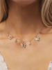 Colliers Motif Papillon Blond Détails Métal Non Pierre Bijoux Femme