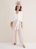 Combinaison de mariage tenue de mère de mariée combinaison sans manche col v