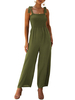 Combinaison Femme Bretelles Cou Sans Manche Summer One Piece Outfit
