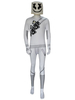 Combinaison Fortnite Marshmello Costume Cosplay Halloween