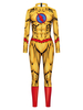 Combinaison Halloween zentai Combinaison Femme Bleu Justaucorps Ninja Halloween Effrayant Lycra Spandex Catsuit