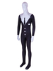 Combinaison homme noir unicolore Zentai Lycra Spandex Lycra Spandex