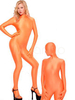 Combinaison Orange en Spandex Lycra Déguisements Halloween