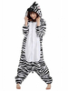 Combinaison Pyjama Zebra Kigurumi Carnaval Costume Carnaval Déguisements Halloween