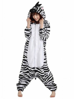 Combinaison Pyjama Zebra Kigurumi Carnaval Costume Carnaval Déguisements Halloween