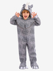 Combinaison pyjama Kigurumi Halloween Animal pour enfant en polyester avec capuche