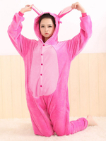 Combinaison Pyjama Stitch Rose Kigurumi Carnaval Costume Carnaval Adulte Déguisements Halloween