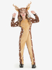 Combinaison Pyjamas Kigurumi Noël À Capuche En Polyester Déguisement Noël