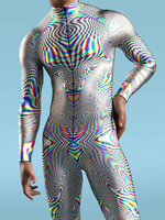 Combinaison Zentai Adulte Animal Robot 3D Imprimé Lycra Spandex Costumes Sexy