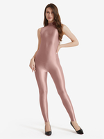 Combinaison Zentai pour femme Cameo Pink Combinaison Catsuit en Lycra Spandex extensible et sexy
