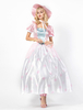 Conte De Fée Princesses Costume Femmes Robes Roses Set Déguisements Halloween