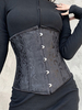 Corsets Bustiers Femmes Minceurs Gothiques Vintages Imprimés Mariages en Satins Vernis Tops à Lacets Unicolore Sexy 2021