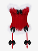 Corsets Femmes Noël Shaping Rouge Noël Vacances Costumes