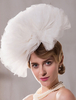Cosplay Chapeau chapeau blanc en fibre polyester Flapper de Toussaint Déguisements Halloween