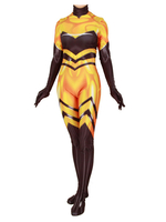 Cosplay Coccinelle Miraculeuse Reine Abeille Lycra Spandex Combinaison Cosplay Déguisements Halloween