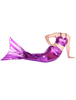 Cosplay Costume collant animal rose foncé de sirène Déguisements Halloween