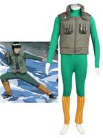 cosplay costume comme Guy de Naruto Déguisements Halloween