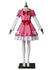 Cosplay Costume Coton polyester rouge melon Robe&Coiffure Déguisements Halloween
