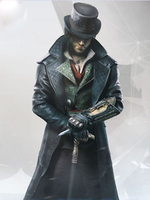 Cosplay Costume dans Assassins Creed en Synthétique noir Pantalons&ceinture&Gants&Chemise&Gilet&Cravate&Manteaux&chapeau Déguisements Halloween