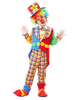 cosplay costume de cirque clown de fêtes chapeau en fibre polyester en polyester rouge pour enfants Déguisements Halloween
