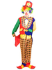 cosplay costume de cirque clown Gilet pour homme en fibre polyester en polyester pour adultes de fêtes jaune Déguisements Halloween
