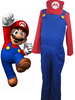 Cosplay costume de Mario pour Super Mario Bros Déguisements Halloween