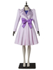 Cosplay Costume de Pretty Cure Coton polyester lilas avec noeud&Manteaux&et crinoline&Jupe&Top Déguisements Halloween