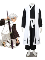 Cosplay Costume Hitsugaya Toushirou De Bleach Ensemble 4 Pièces Déguisements Halloween