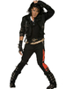 Cosplay costume noir de Michael Jackson de chanson Bad Déguisements Halloween