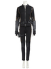 Cosplay Costume noir Top&Gants&Pantalons&ceinture Déguisements Halloween