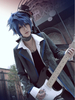 Cosplay costume pour Kaito dans cartoon VOCALOID Déguisements Halloween
