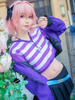 Cosplay Coton polyester Pourpre Jupe&Manteaux&Top&ceinture Déguisements Halloween