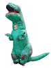 Cosplay De Dinosaure Vert Carnaval Fantaisie Costume Drôle Costume Unisexe Polyester Combinaison Mardi Gras Cadeaux