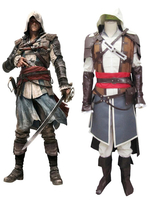 Cosplay Edward James Kenway dans Assassins Creed Déguisements Halloween