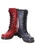 Cosplay femmes Suicide Squad chaussures rouge Cosplay bottes en cuir Synthétique adultes jeu personnalisé