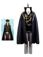 cosplay K RETOUR DE KINGS Yashiro Isana Costume de Cosplay Uniforme Militaire Déguisements Halloween