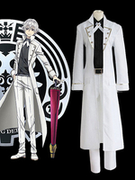cosplay K RETOUR DES ROIS Yashiro Isana Le Costume Cosplay Roi Argenté Déguisements Halloween