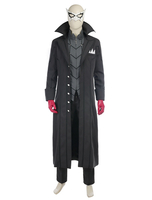 Cosplay Persona 5 Togo Rahifumi Animé japonaise de Persona pour homme Coton polyester en tissu uniforme Manteaux Pantalons Déguisements Halloween