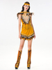 Costume Amérindien Cosplay Robe Halloween Femmes Sexy