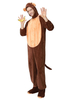 Costume Animaux Homme Costume De Singe Marron Foncé Costume Carnavals Déguisements Halloween