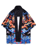 Costume Asiatique Kimono Noir Costumes Hommes Adultes Déguisements Halloween