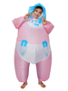 Costume bébé gonflable rose Costumes unisexes adultes mignons Halloween