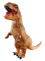 Costume Carnaval de dinosaure gonflable Costume Carnavals Unisex pour Déguisements Halloween T Rex Adult
