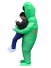 Costume Carnaval Extraterrestre Gonflable Halloween Enlèvement De Costumes Pour Adulte