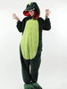 Costume Carnaval Kigurumi Carnaval dinosaure impression animale deux tons Déguisements Halloween