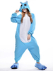 Costume Carnaval mascotte bleu d