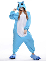 Costume Carnaval mascotte bleu d